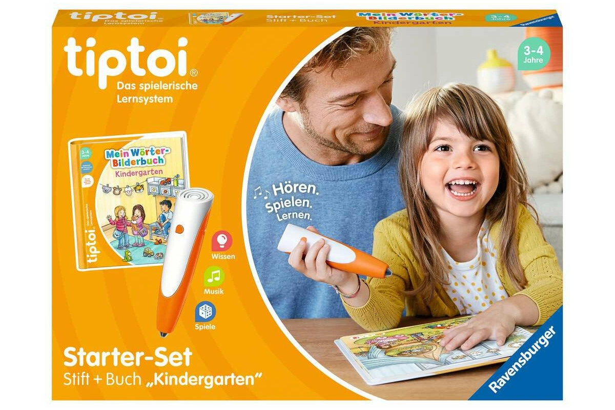 tiptoi® Starter-Set: Stift und Wörter-Bilderbuch Kindergarten