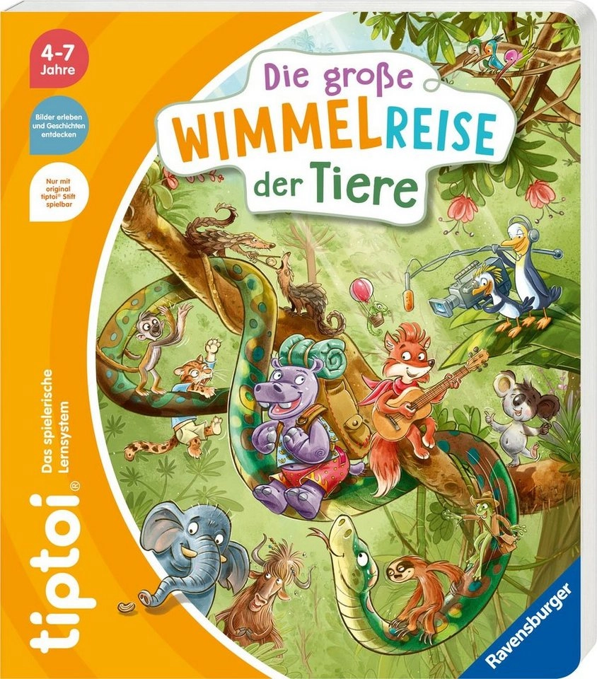 tiptoi® Die große Wimmelreise der Tiere