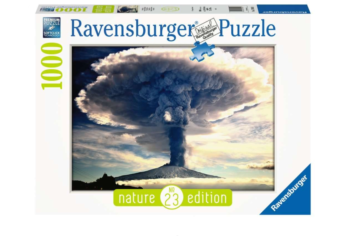 Ravensburger Puzzle 17095 Vulkan Ätna Nature Edition 1000 Teile Puzzle