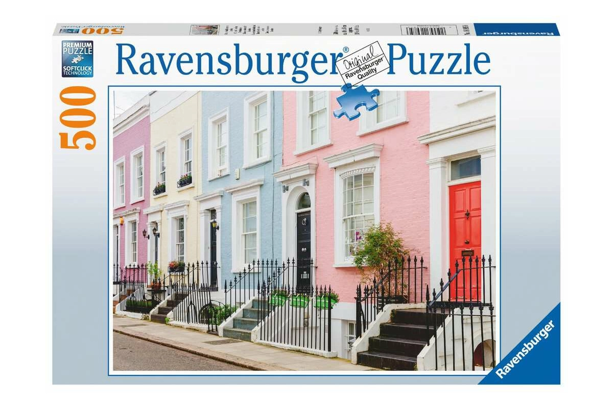 Ravensburger 500 Teile Puzzle Bunte Stadthäuser in London