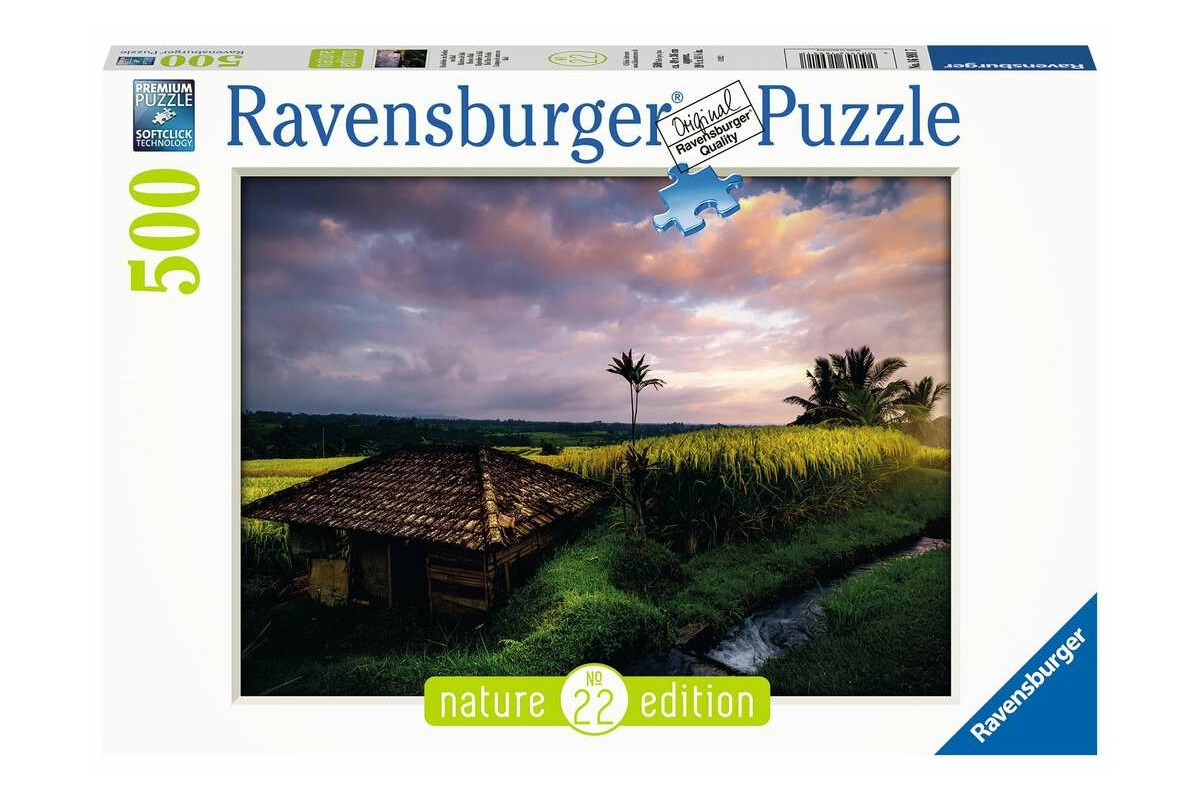 Ravensburger 500 Teile Puzzle Reisfelder im Norden von Bali