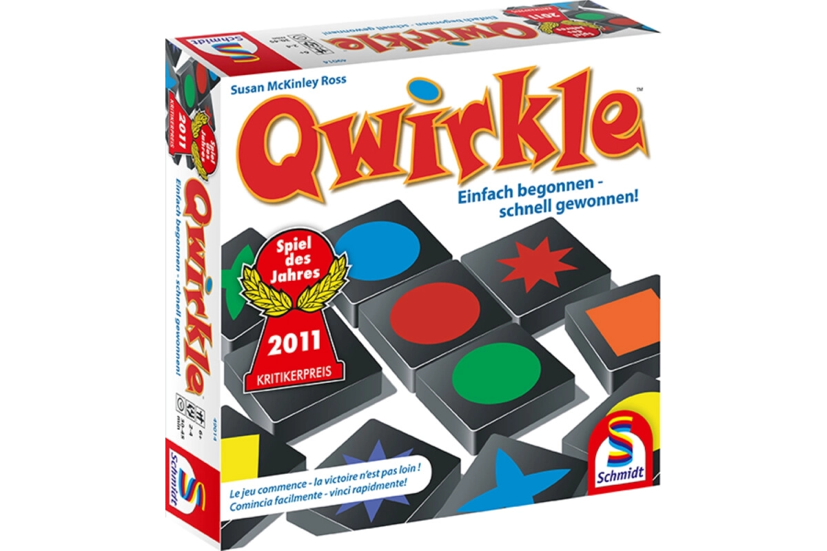 Schmidt Spiele 49014 Qwirkle - Spiel des Jahres 2011