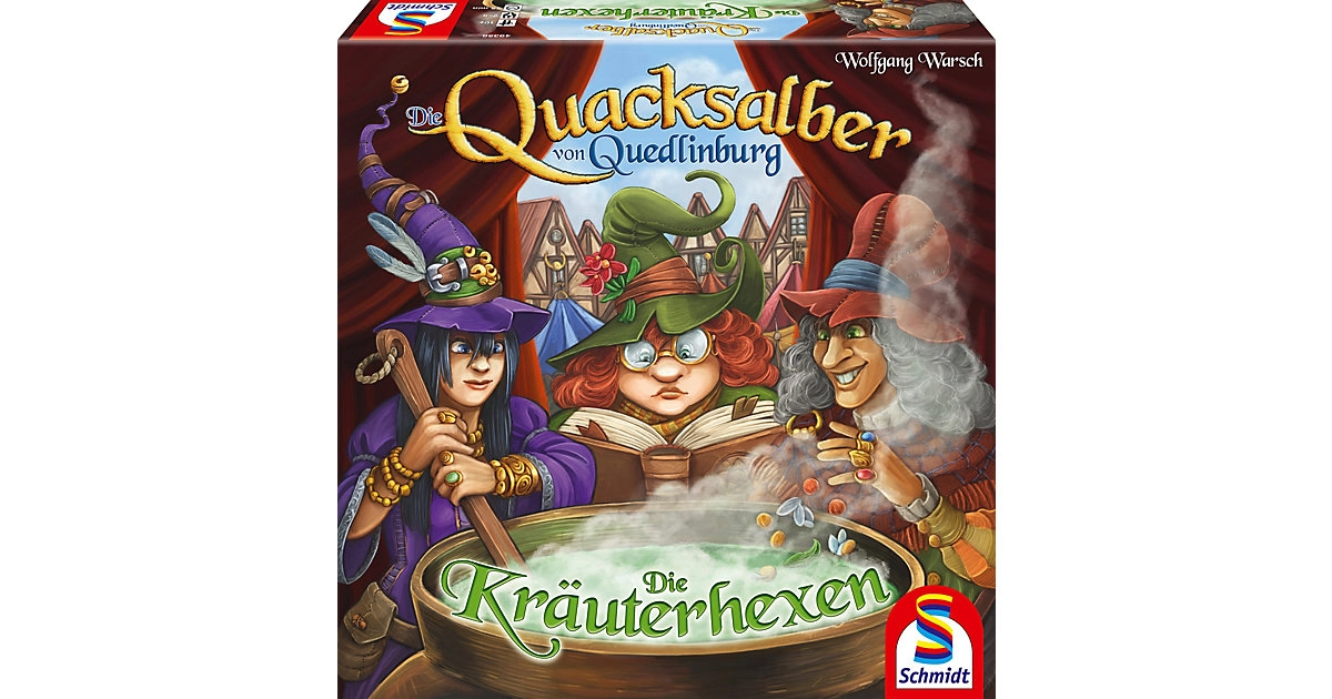 Schmidt Spiele 49358 Die Quacksalber von Quedlinburg! Die Kräuterhexen Erweiterung