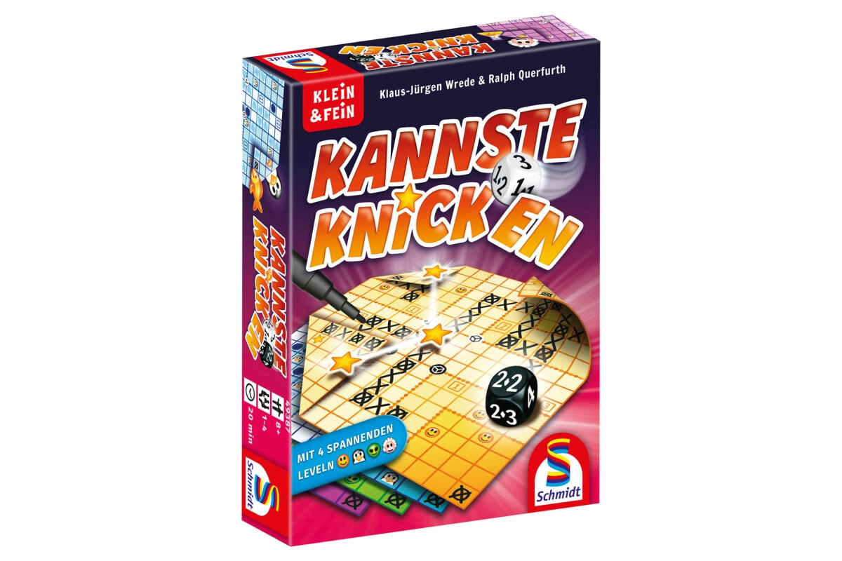 Schmidt Spiele 49387 Kannste knicken Familienspiel