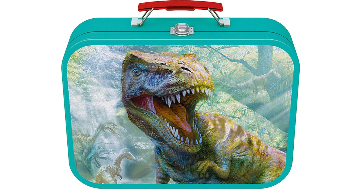 Schmidt Spiele 56495 Dinos, Puzzle-Box, 2x60, 2x100 Teile