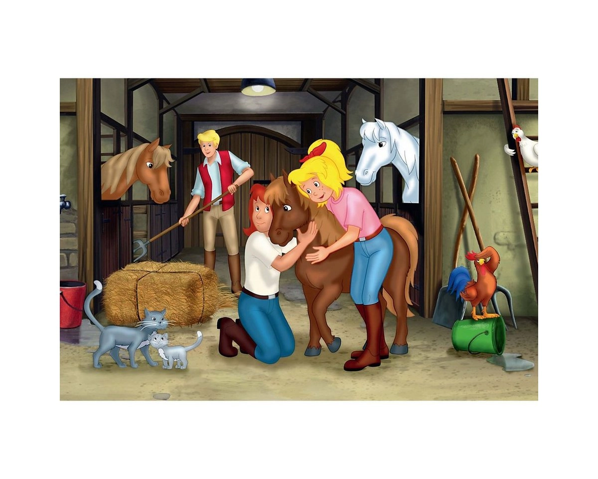 Schmidt Spiele Puzzle-Box 56509 Bibi und Tina 2x100 2x150 Teile ab 6 Jahren