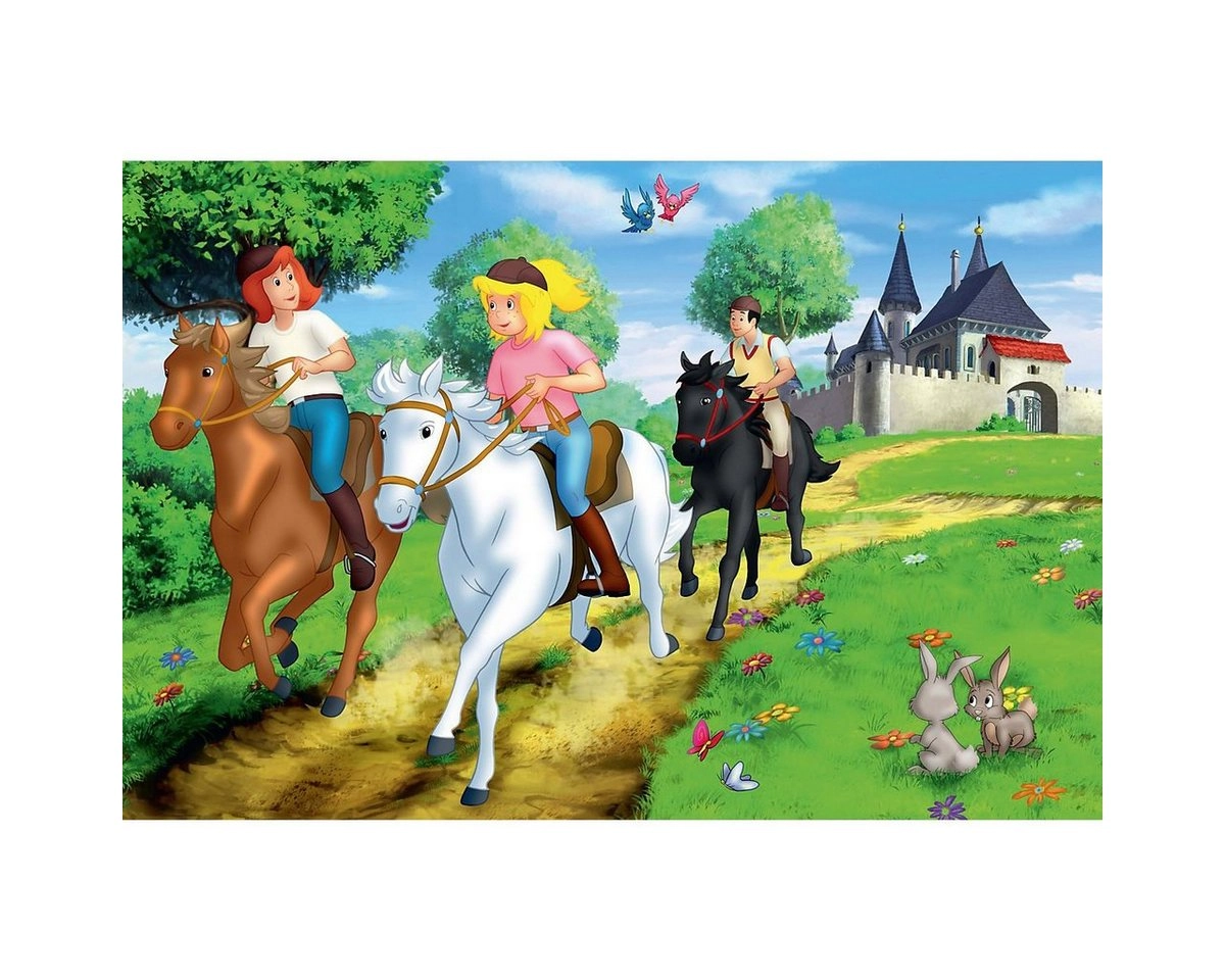 Schmidt Spiele Puzzle-Box 56509 Bibi und Tina 2x100 2x150 Teile ab 6 Jahren