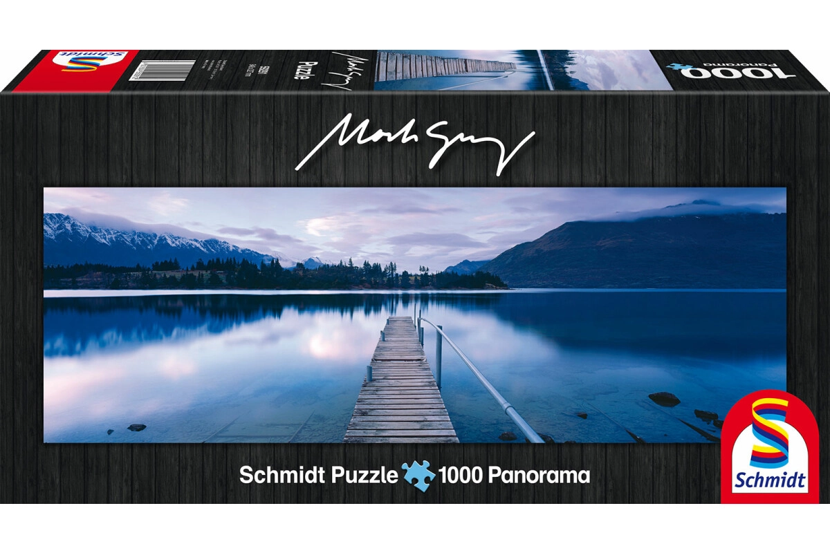 Schmidt Spiele 1000 Teile Puzzle 59291 Lake Wakatipu New Zealand Panoramapuzzle