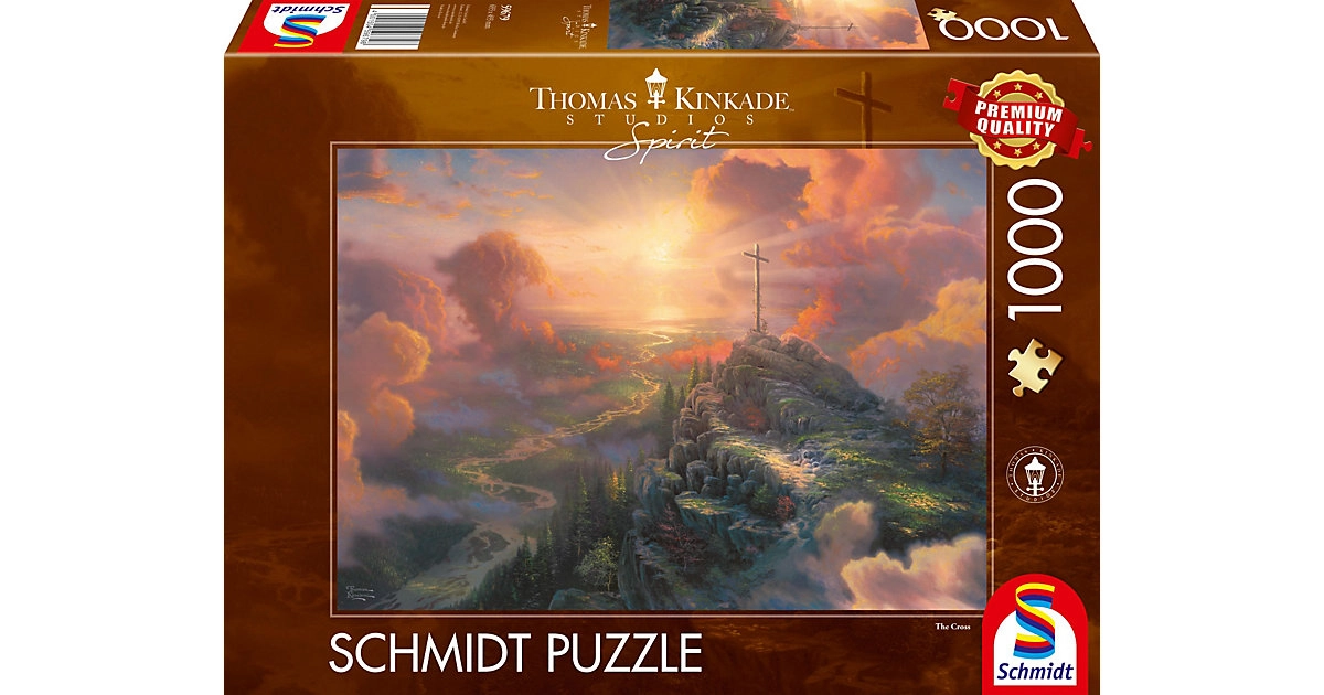 Schmidt Spiele 1000 Teile Puzzle: 59679 Spirit, Das Kreuz