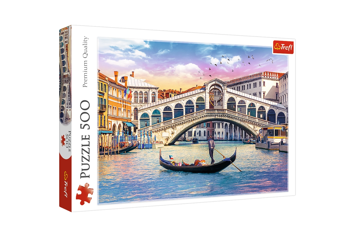 Trefl Puzzle 500 Teile Rialto Brücke, Vendig