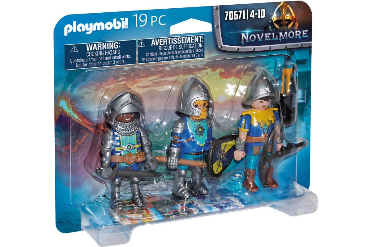 PLAYMOBIL® 70671 3er Set Novelmore Ritter