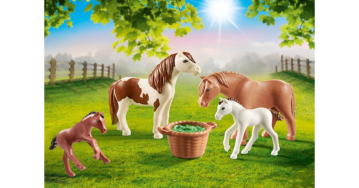 PLAYMOBIL® 70682 Ponys mit Fohlen