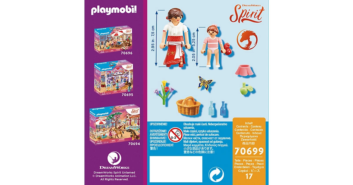 PLAYMOBIL® 70699 Klein Lucky & Mama Milagro