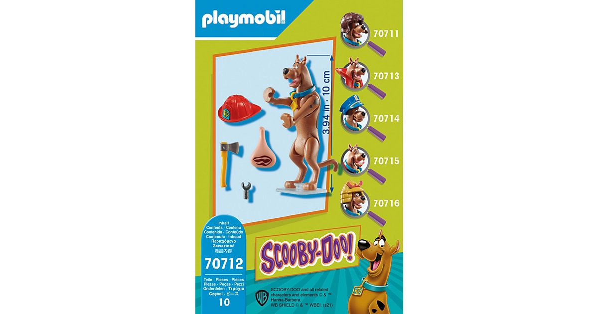 PLAYMOBIL® 70712 SCOOBY-DOO! Sammelfigur Feuerwehrmann