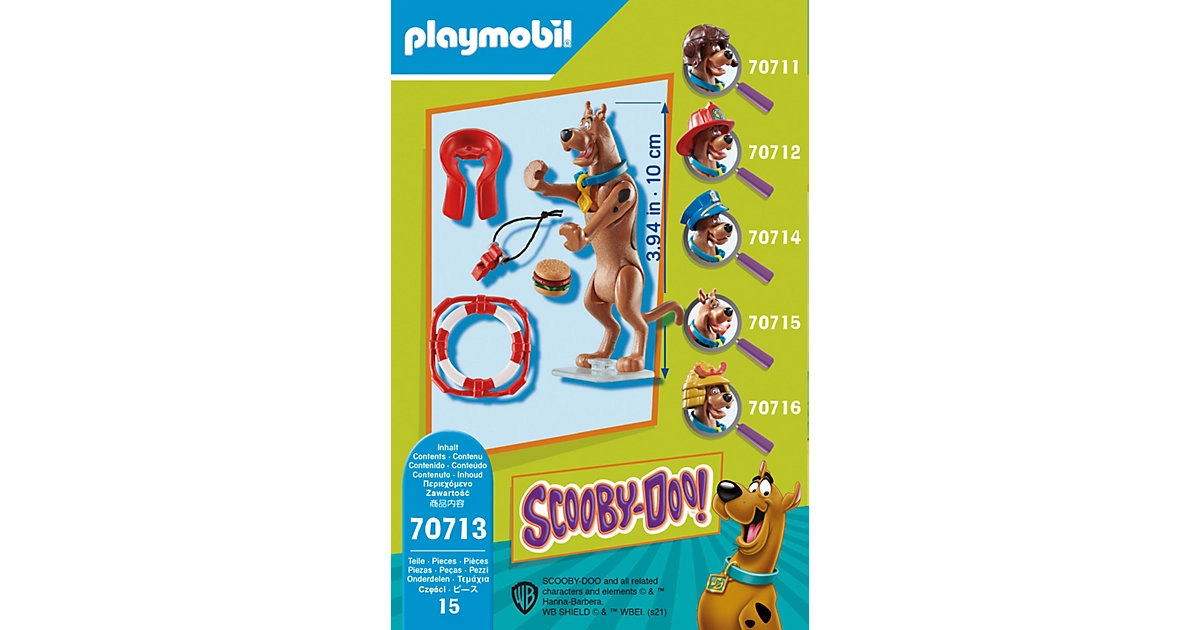 PLAYMOBIL® 70713 SCOOBY-DOO! Sammelfigur Rettungsschwimmer