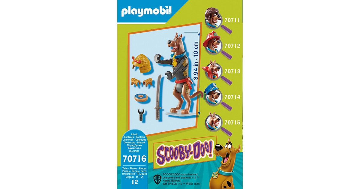 PLAYMOBIL® 70716 SCOOBY-DOO! Sammelfigur Samurai