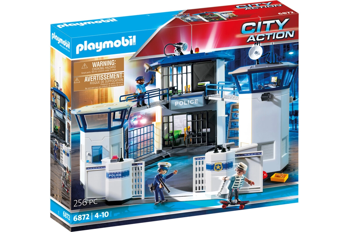 PLAYMOBIL® 6872 Polizei-Kommandozentrale mit Gefängnis