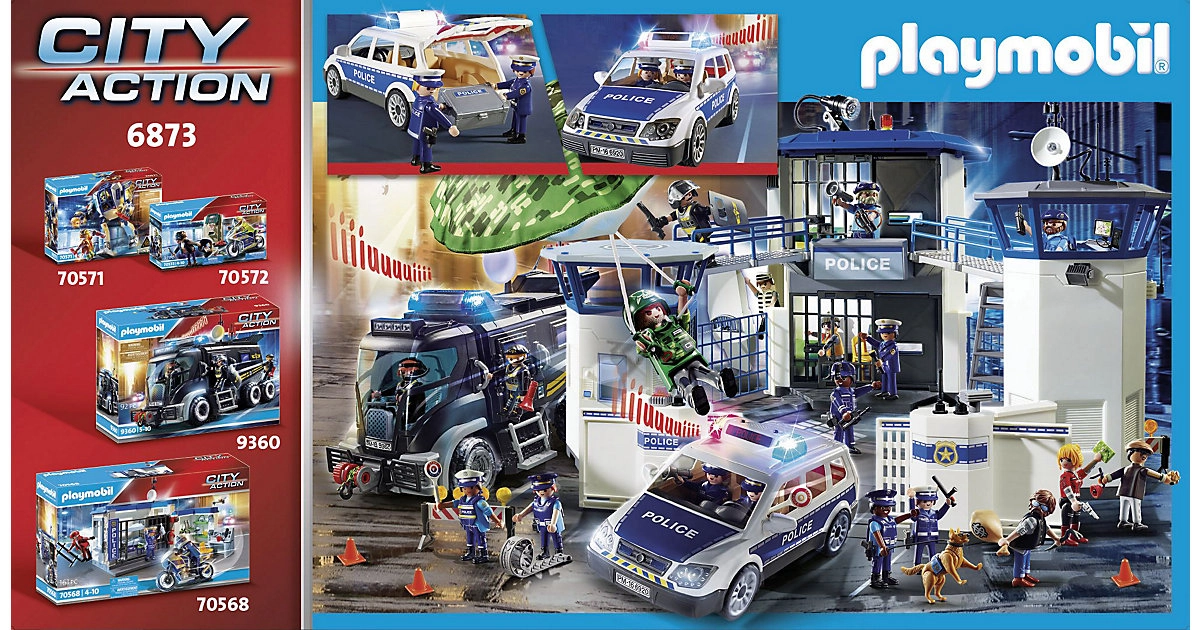 PLAYMOBIL® 6873 Polizei-Einsatzwagen