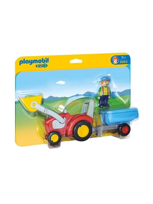 PLAYMOBIL® 6964 Traktor mit Anhänger