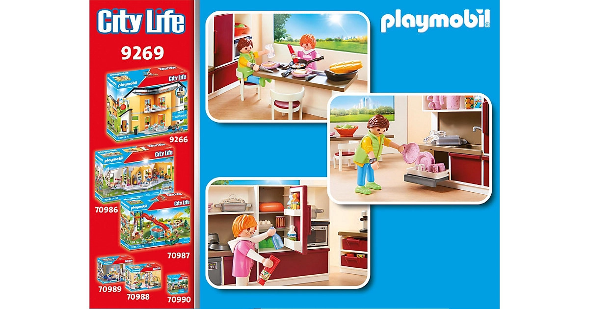 PLAYMOBIL® 9269 Große Familienküche