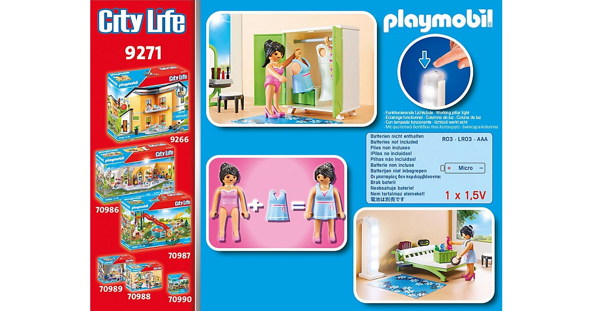 PLAYMOBIL® 9271 Schlafzimmer