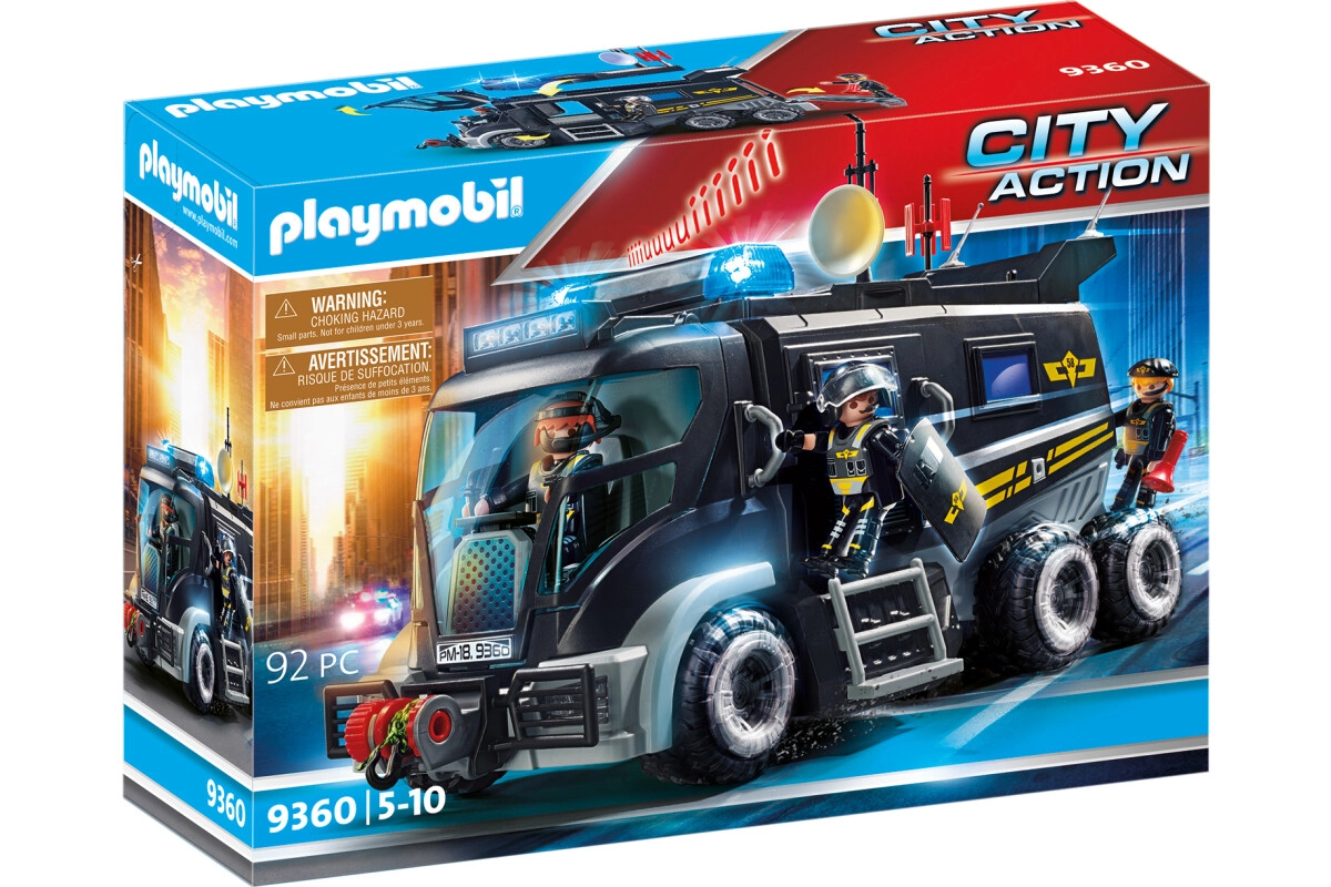 PLAYMOBIL® 9360 SEK-Truck mit Licht und Sound