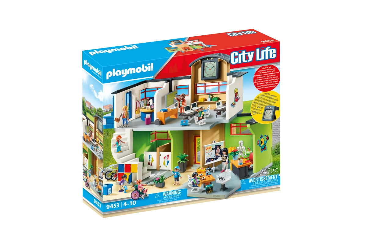 PLAYMOBIL® 9453 Große Schule mit Einrichtung