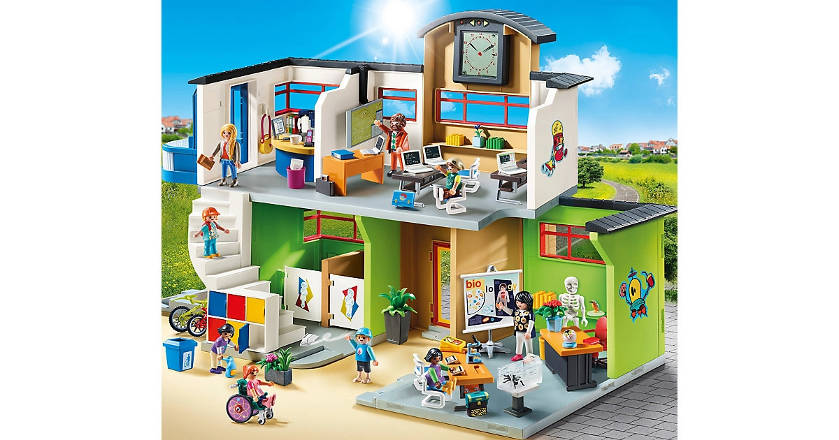 PLAYMOBIL® 9453 Große Schule mit Einrichtung