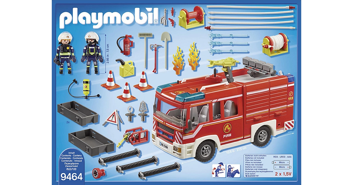 PLAYMOBIL® 9464 Feuerwehr-Rüstfahrzeug