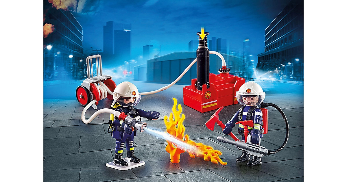 PLAYMOBIL® 9468 Feuerwehrmänner mit Löschpumpe