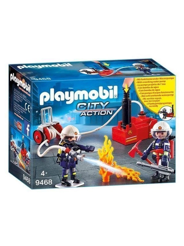 PLAYMOBIL® 9468 Feuerwehrmänner mit Löschpumpe