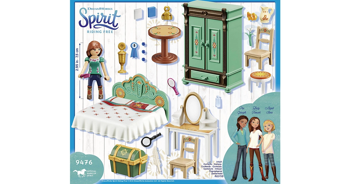 PLAYMOBIL® 9476 Luckys Schlafzimmer