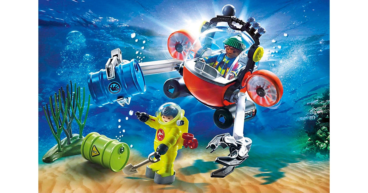 PLAYMOBIL® 70142 Seenot: Umwelteinsatz mit Tauchboot