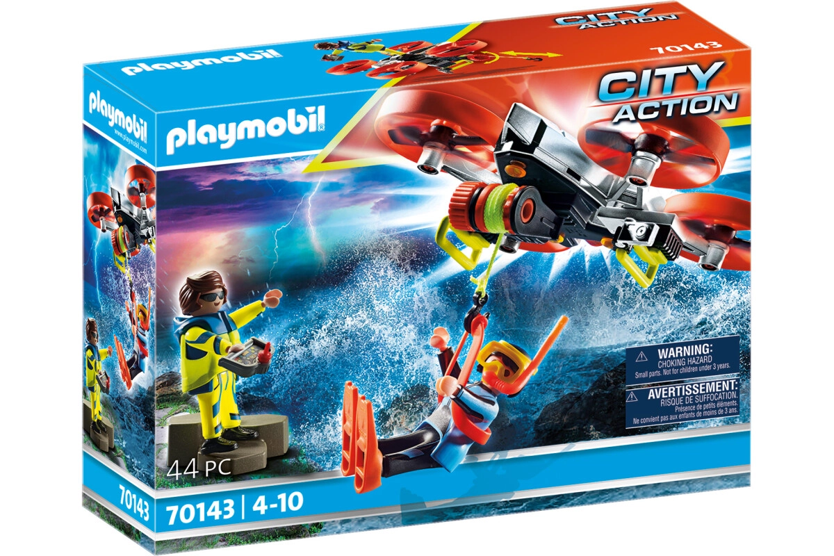 PLAYMOBIL® 70143 Seenot: Taucher-Bergung mit Rettungsdrohne