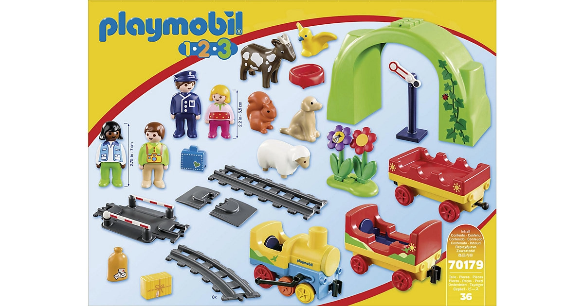 PLAYMOBIL® 1.2.3 70179 Meine erste Eisenbahn
