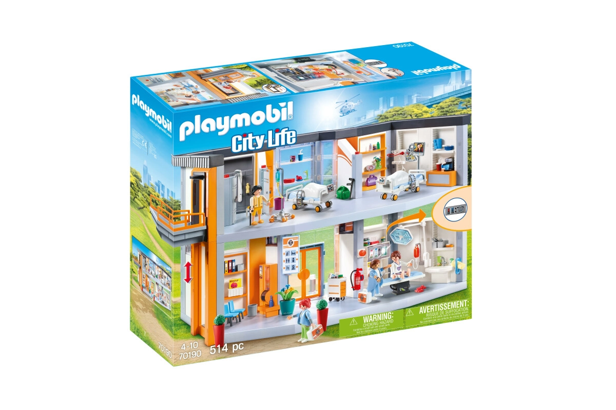 PLAYMOBIL® 70190 Großes Krankenhaus mit Einrichtung