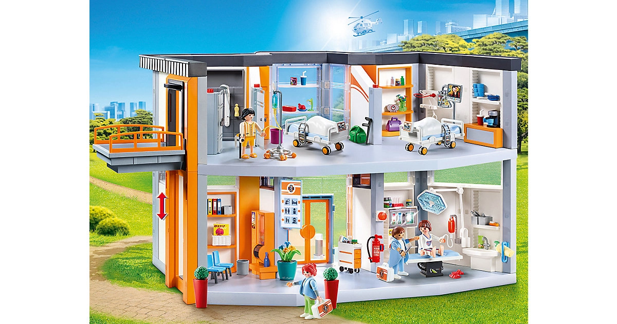 PLAYMOBIL® 70190 Großes Krankenhaus mit Einrichtung