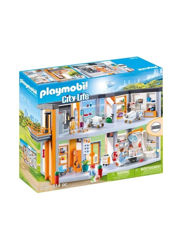 PLAYMOBIL® 70190 Großes Krankenhaus mit Einrichtung