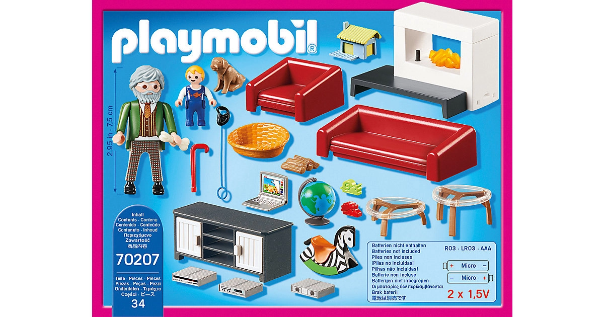 PLAYMOBIL® 70207 Gemütliches Wohnzimmer