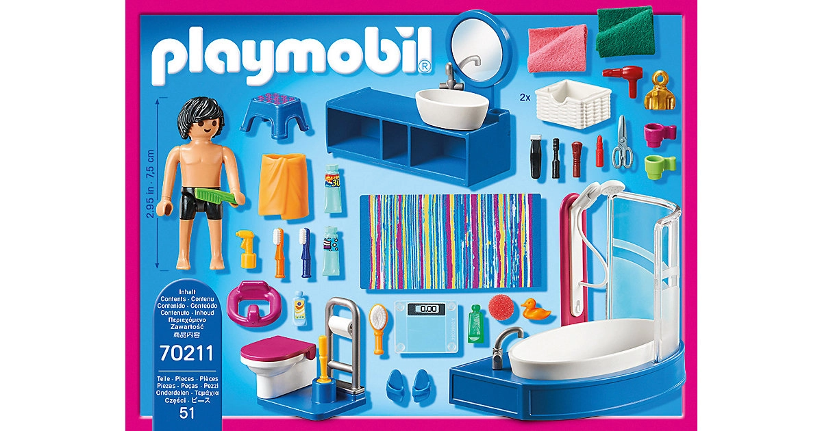 PLAYMOBIL® 70211 Badezimmer