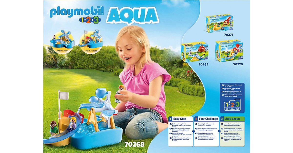 PLAYMOBIL® 70268 Wasserrad mit Karussell