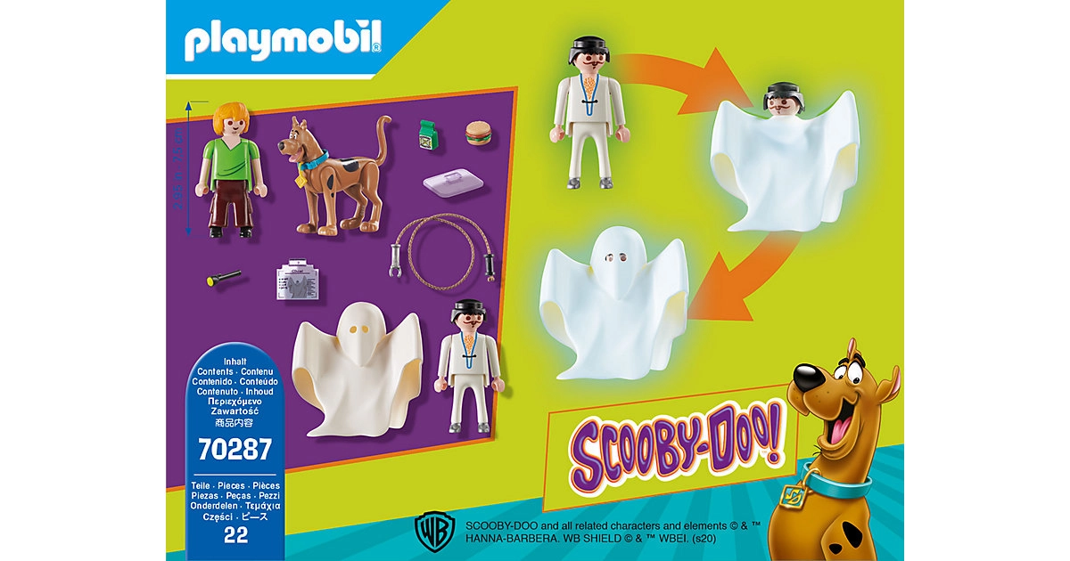 PLAYMOBIL® 70287 SCOOBY-DOO! Scooby & Shaggy mit Geist