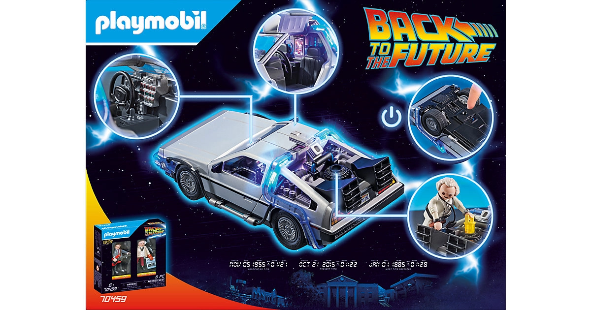 PLAYMOBIL® 70317 Back to the Future DeLorean