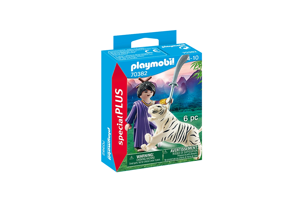 PLAYMOBIL® 70382 Asiakämpferin mit Tiger