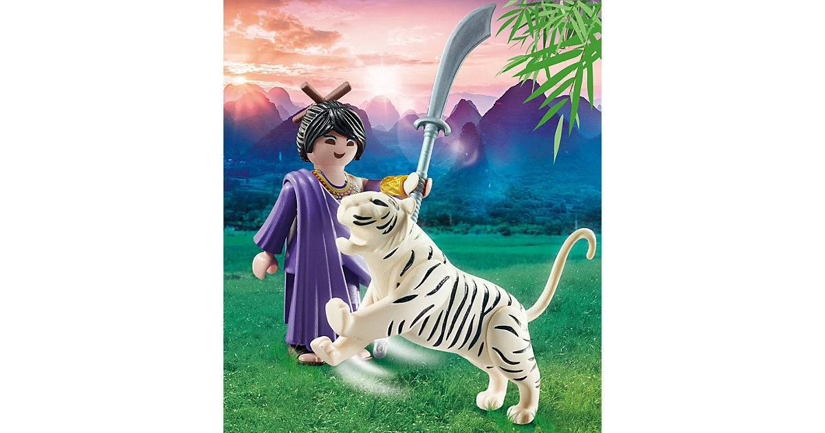 PLAYMOBIL® 70382 Asiakämpferin mit Tiger