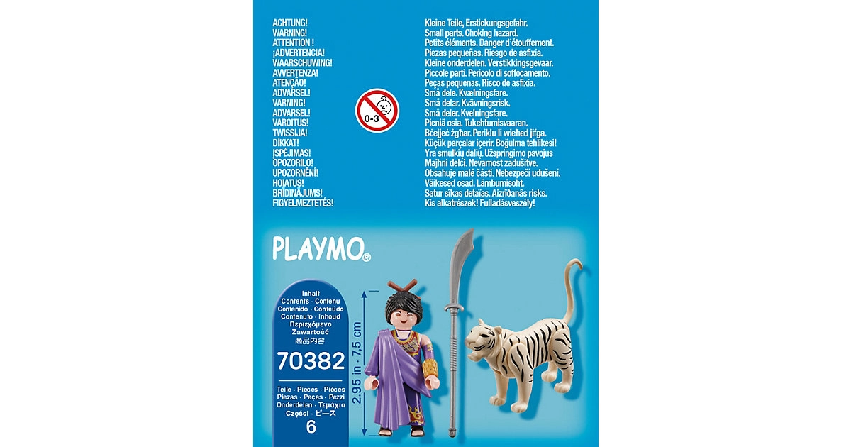 PLAYMOBIL® 70382 Asiakämpferin mit Tiger