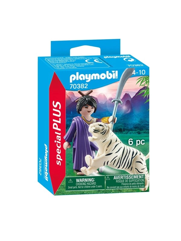 PLAYMOBIL® 70382 Asiakämpferin mit Tiger