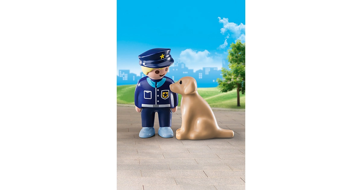 PLAYMOBIL® 70408 Polizist mit Hund