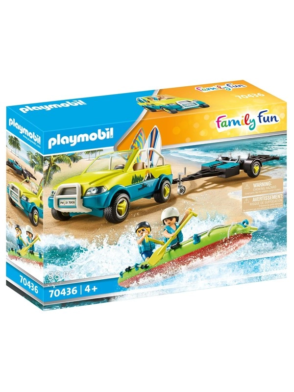 PLAYMOBIL® 70436 Strandauto mit Kanuanhänger