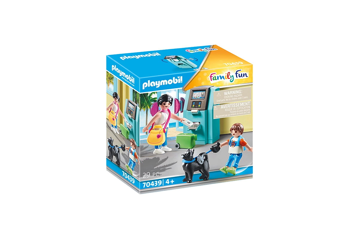 PLAYMOBIL® 70439 Family Fun Urlauber mit Geldautomat